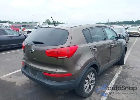 2015 Kia Sportage Lx из США, поврежденный, VIN KNDPBCAC9F7694271